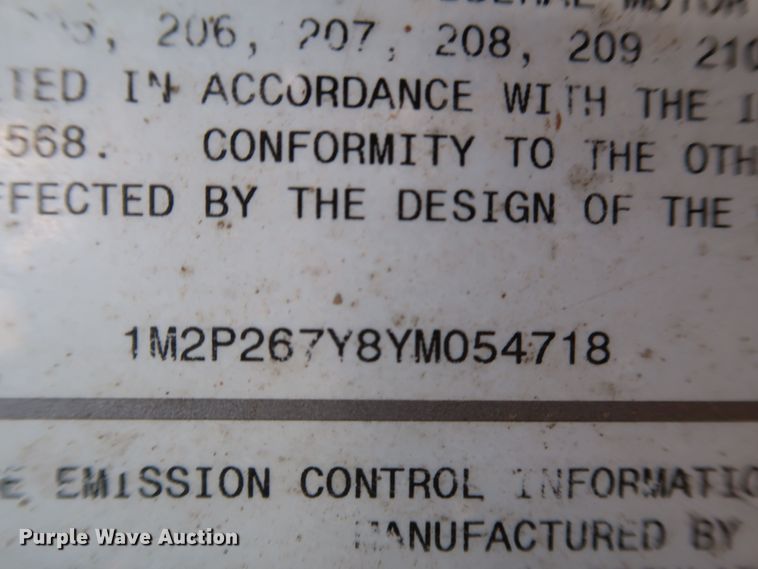 image for item DK3577 2000 Mack RD688S  semi truck