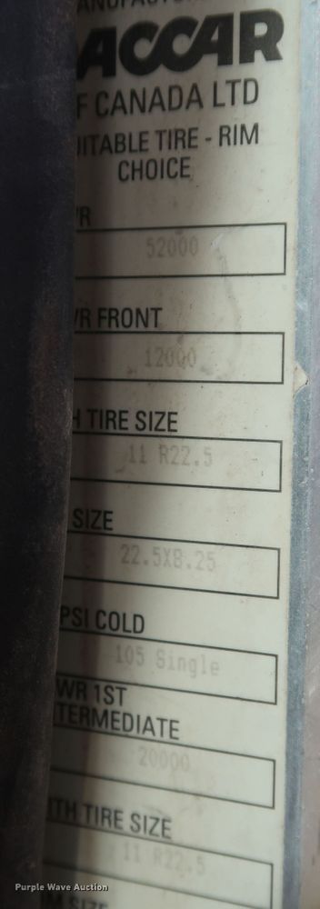 image for item DK3580 2002 Peterbilt 330  mobile command center