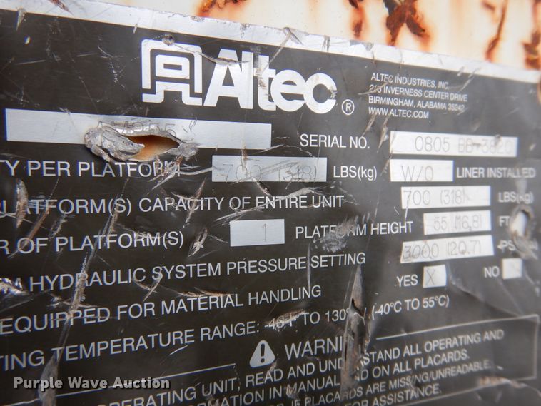 image for item DK4286 2006 Ford F750 Super Duty  bucket truck