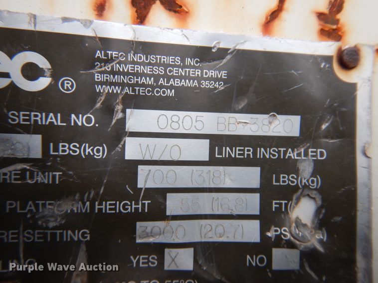 image for item DK4286 2006 Ford F750 Super Duty  bucket truck