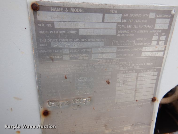 image for item DK4287 2006 International 4300  bucket truck