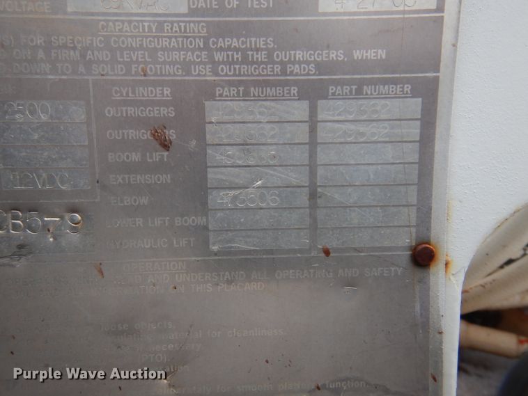 image for item DK4287 2006 International 4300  bucket truck