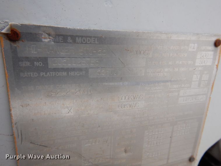 image for item DK4289 2006 International 4300  bucket truck