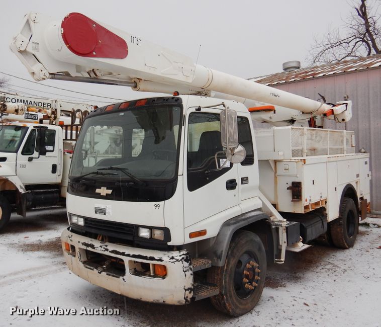 image for item DK4292 2001 Chevrolet T8500  bucket truck