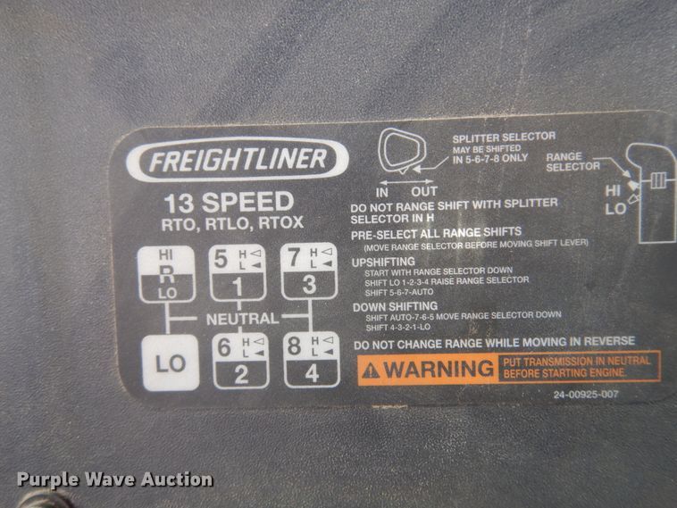 image for item DK4320 2015 Freightliner Cascadia 125  semi truck