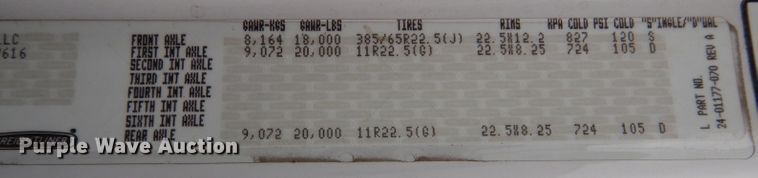 image for item DM4405 2007 Freightliner Business Class M2  truck cab and chassis