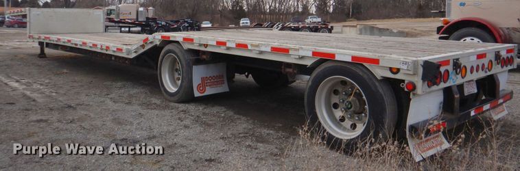 image for item DN1293 2014 Doonan 532NBLIDLFKB  drop deck trailer