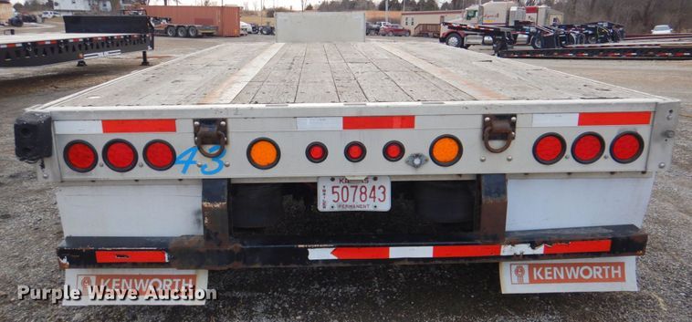 image for item DN1293 2014 Doonan 532NBLIDLFKB  drop deck trailer