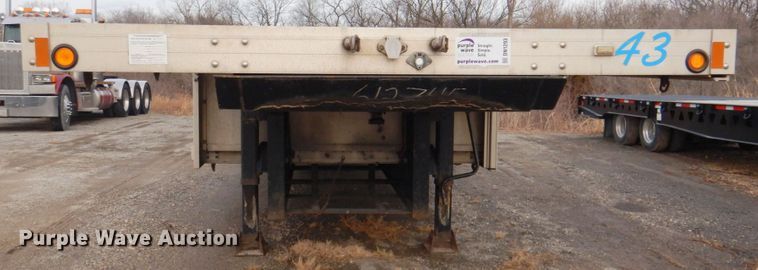 image for item DN1293 2014 Doonan 532NBLIDLFKB  drop deck trailer