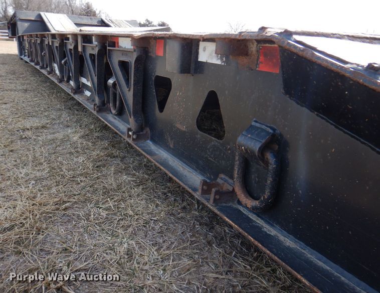 image for item DN1319 2007 Trail King TK70DGHT-502  lowboy equipment trailer