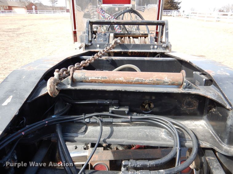 image for item DN1319 2007 Trail King TK70DGHT-502  lowboy equipment trailer