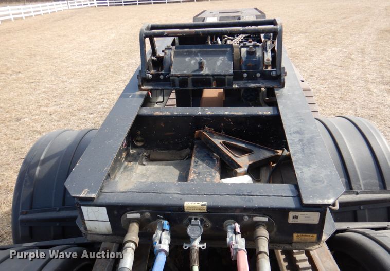 image for item DN1319 2007 Trail King TK70DGHT-502  lowboy equipment trailer