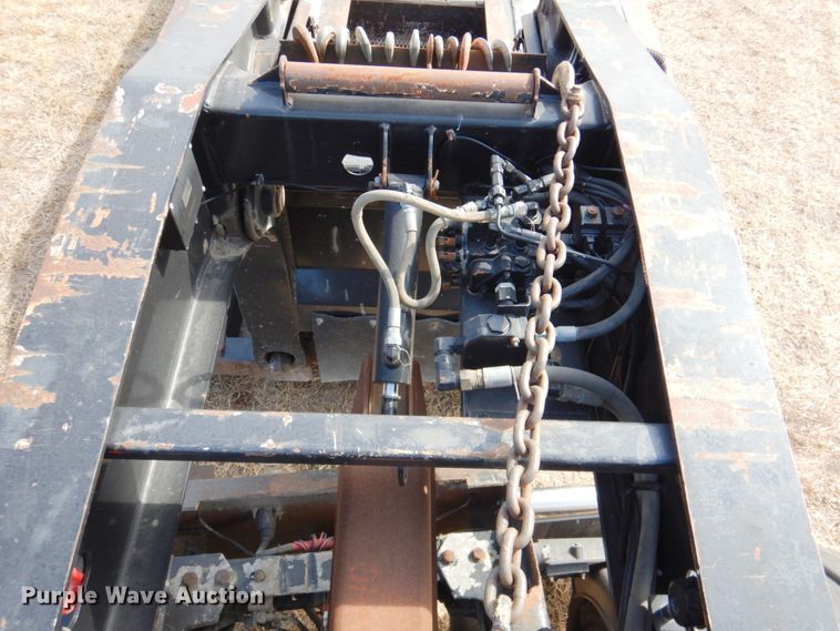 image for item DN1319 2007 Trail King TK70DGHT-502  lowboy equipment trailer