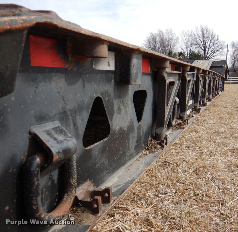 image for item DN1319 2007 Trail King TK70DGHT-502  lowboy equipment trailer