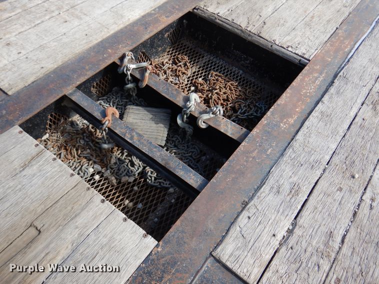 image for item DN1319 2007 Trail King TK70DGHT-502  lowboy equipment trailer