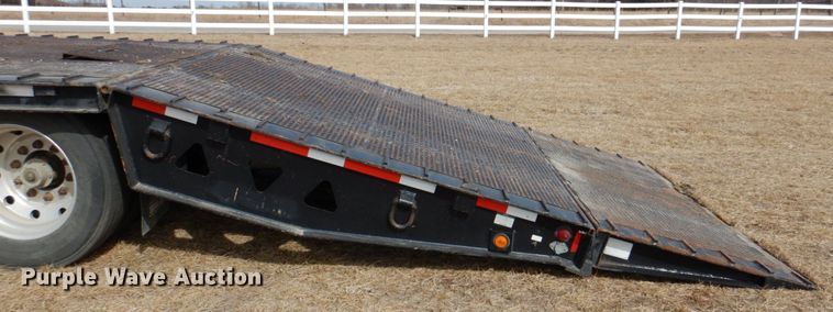 image for item DN1319 2007 Trail King TK70DGHT-502  lowboy equipment trailer