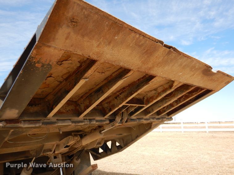 image for item DN1319 2007 Trail King TK70DGHT-502  lowboy equipment trailer