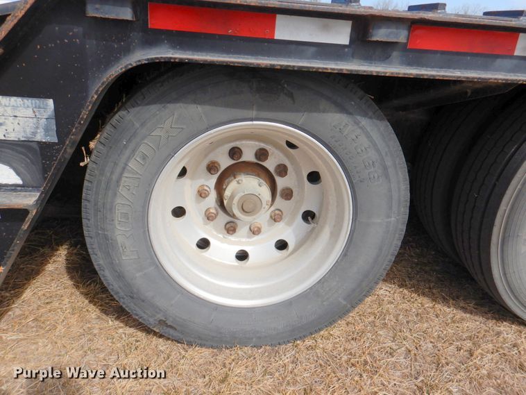 image for item DN1319 2007 Trail King TK70DGHT-502  lowboy equipment trailer