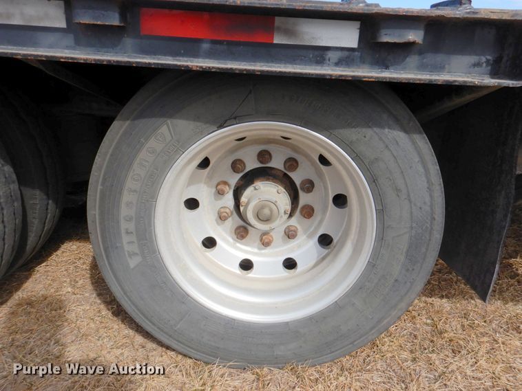 image for item DN1319 2007 Trail King TK70DGHT-502  lowboy equipment trailer