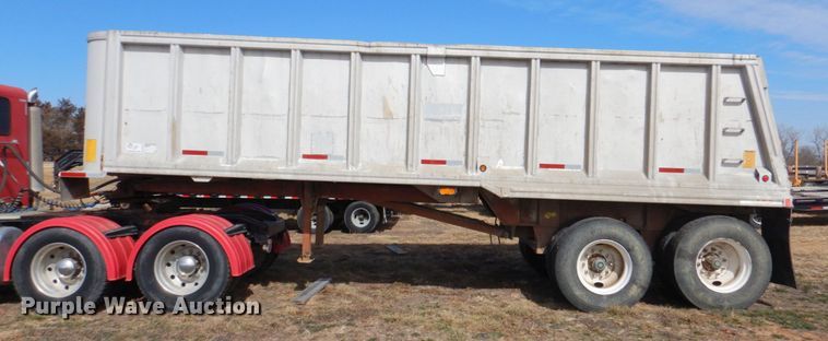 image for item DN1320 1998 Mate Inc.  end dump trailer