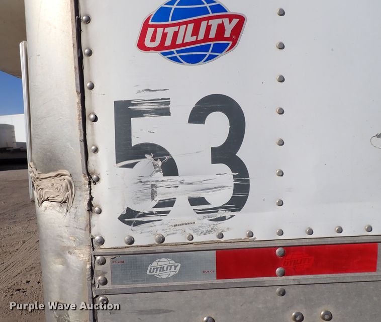 image for item DN2439 2009 Utility VS2RA  refrigerated van trailer