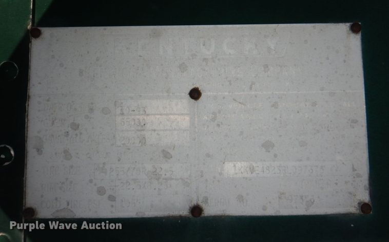 image for item DN7261 1994 Kentucky  dry van trailer