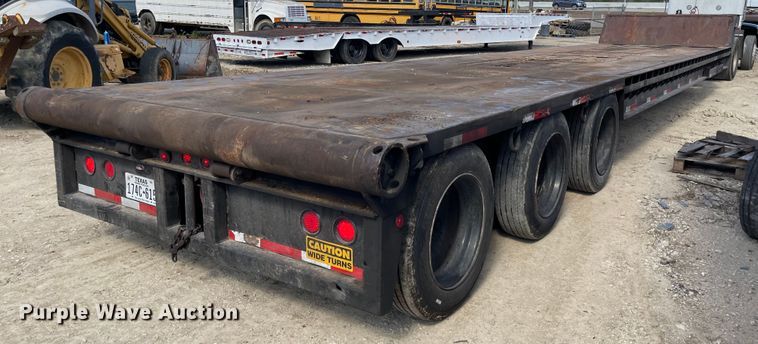 image for item IJ9717 1997 Nuttall  oilfield trailer