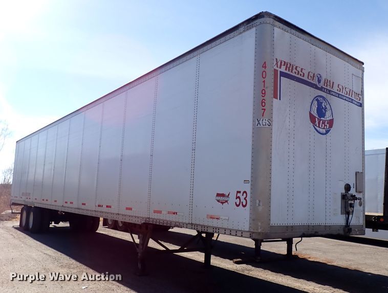 image for item IS9328 2004 Wabash  dry van trailer