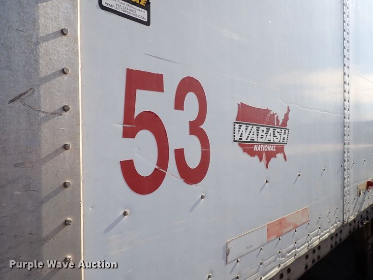 image for item IS9328 2004 Wabash  dry van trailer