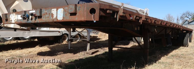 image for item IY9111 1998 Daco F25NAR4898  flatbed trailer