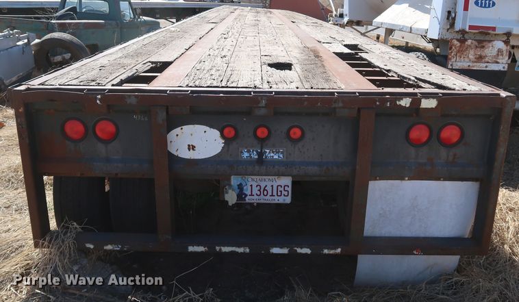 image for item IY9111 1998 Daco F25NAR4898  flatbed trailer