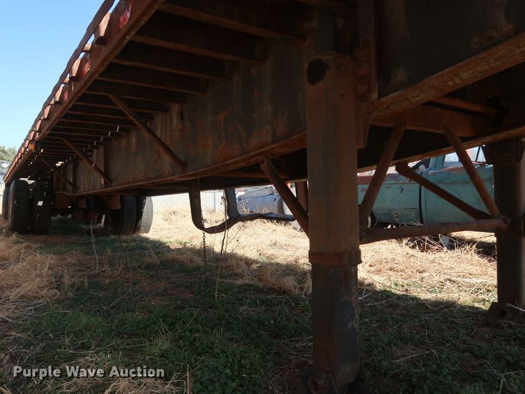 image for item IY9111 1998 Daco F25NAR4898  flatbed trailer