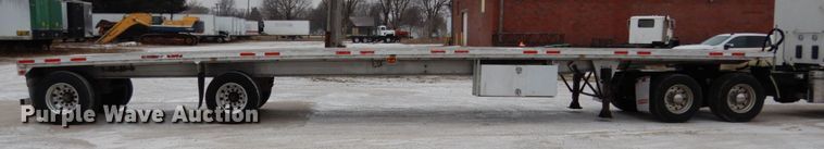 image for item JK9777 1999 Benson  flatbed trailer