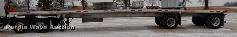 image for item JK9777 1999 Benson  flatbed trailer