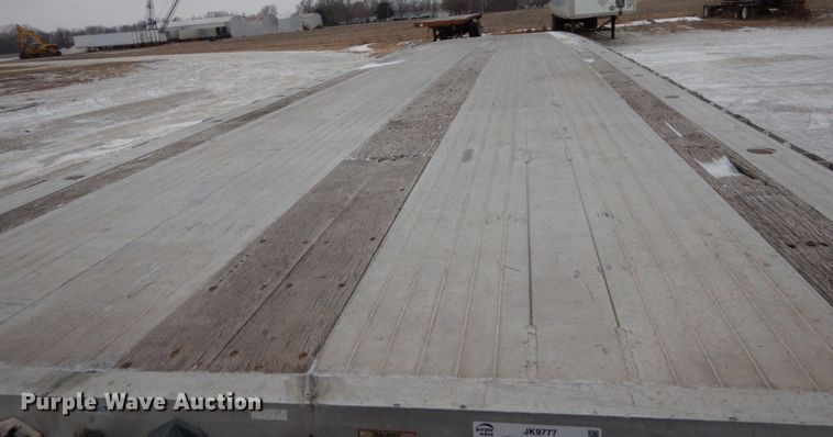 image for item JK9777 1999 Benson  flatbed trailer