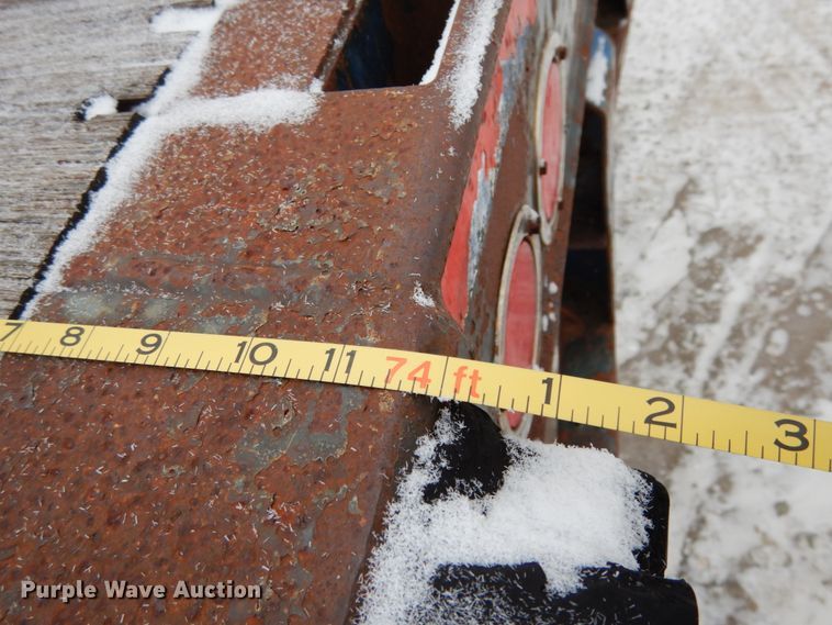 image for item JK9778 2005 Great Dane GPES-245-74  extendable flatbed trailer