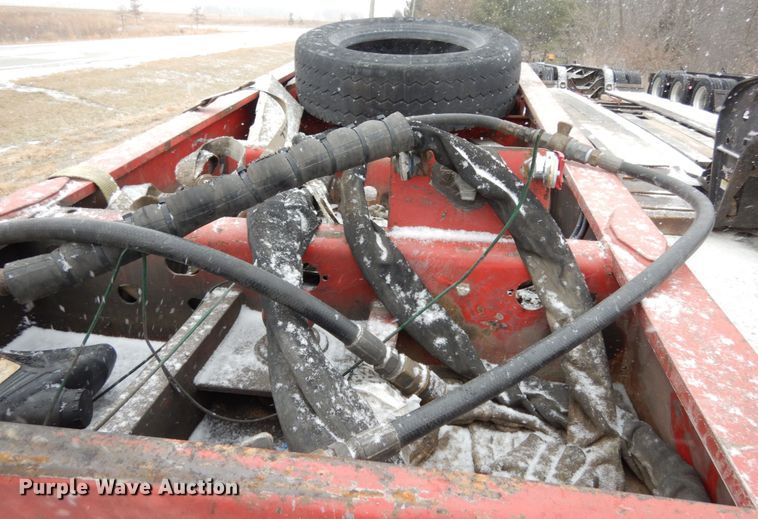 image for item JK9779 2011 Talbert  lowboy equipment trailer