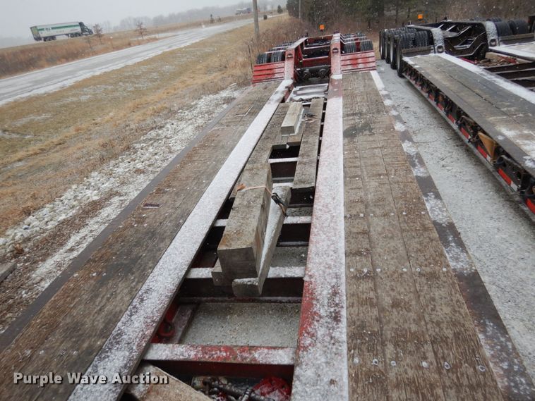 image for item JK9779 2011 Talbert  lowboy equipment trailer