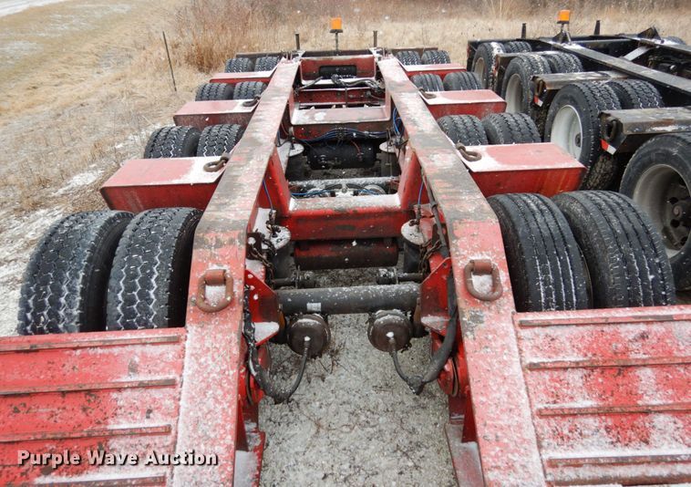 image for item JK9779 2011 Talbert  lowboy equipment trailer