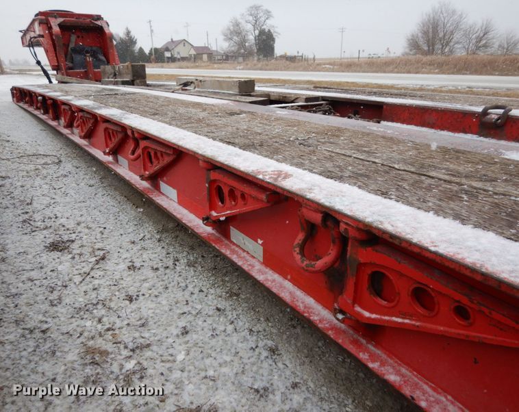 image for item JK9779 2011 Talbert  lowboy equipment trailer