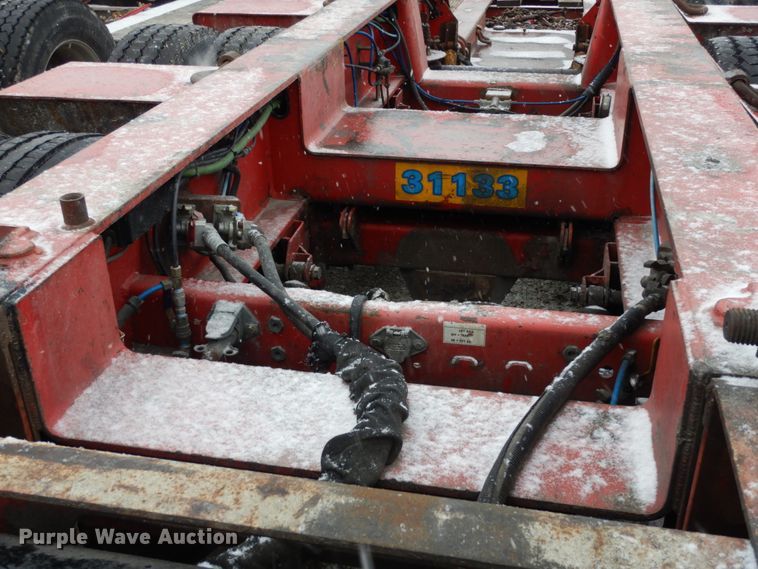 image for item JK9779 2011 Talbert  lowboy equipment trailer