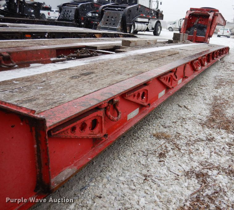 image for item JK9779 2011 Talbert  lowboy equipment trailer