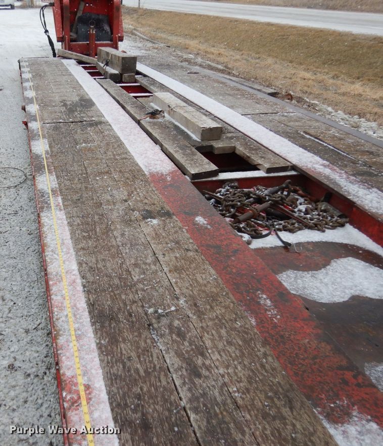 image for item JK9779 2011 Talbert  lowboy equipment trailer