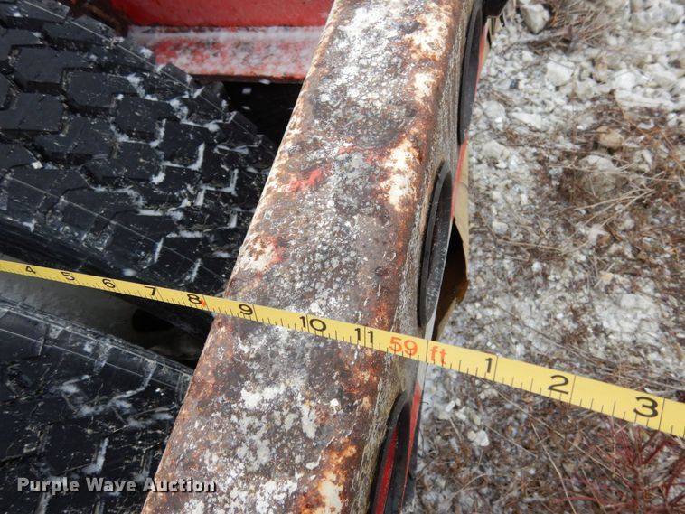 image for item JK9779 2011 Talbert  lowboy equipment trailer