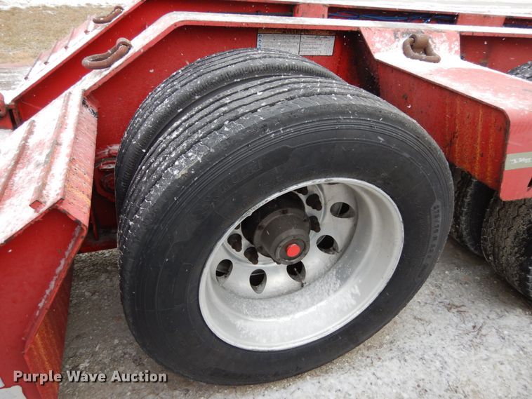 image for item JK9779 2011 Talbert  lowboy equipment trailer