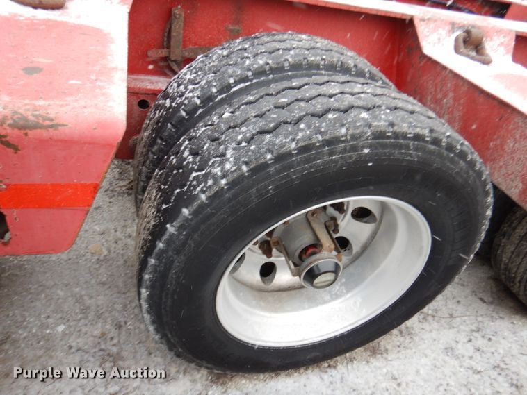 image for item JK9779 2011 Talbert  lowboy equipment trailer