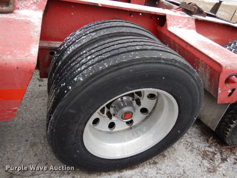 image for item JK9779 2011 Talbert  lowboy equipment trailer