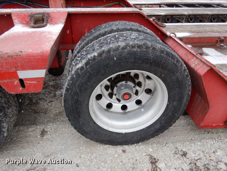 image for item JK9779 2011 Talbert  lowboy equipment trailer