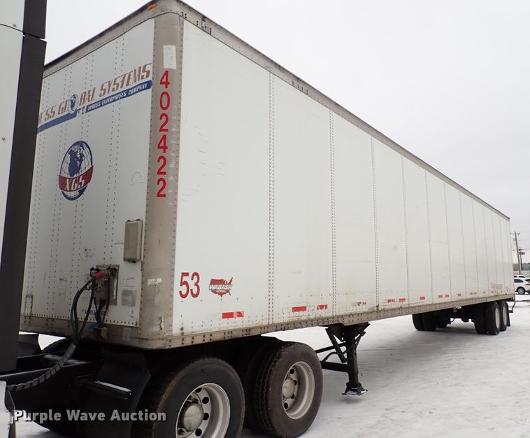 image for item JO9735 2004 Wabash  dry van trailer