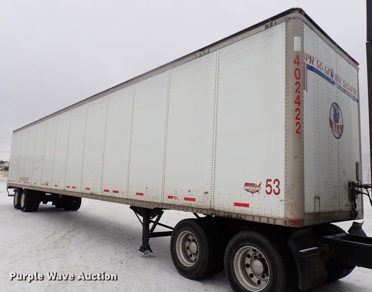 image for item JO9735 2004 Wabash  dry van trailer